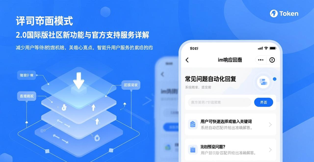 最新imToken官网下载2.0国际版的社区功能与用户支持_imToken 2.0社区功能提升_imToken 2.0用户支持体系改进