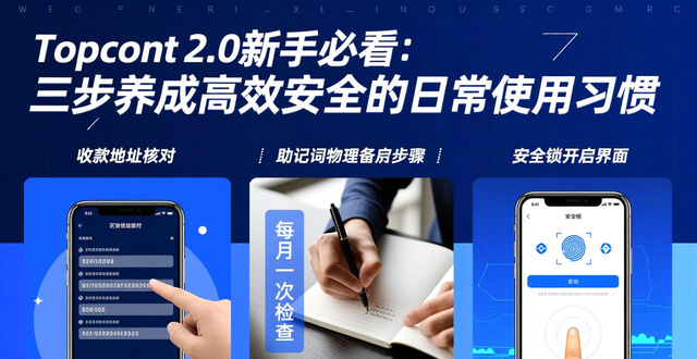 如何建立imToken钱包2.0的使用习惯？_imToken 2.0 安全习惯养成攻略_imToken 2.0 核心功能日常使用习惯