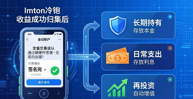 冷钱包热钱包区别_如何通过imToken冷钱包管理收益分配?_富钱包收益